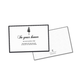 Plant A Tree In Your Honor Card
