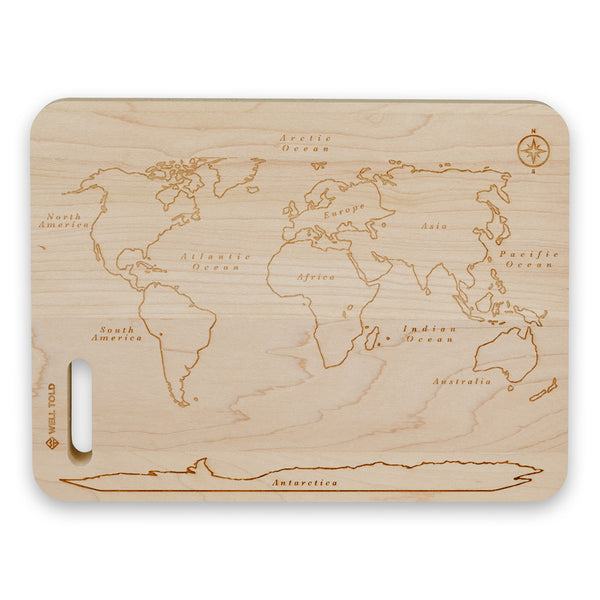 World Map 6x8 Bar Board