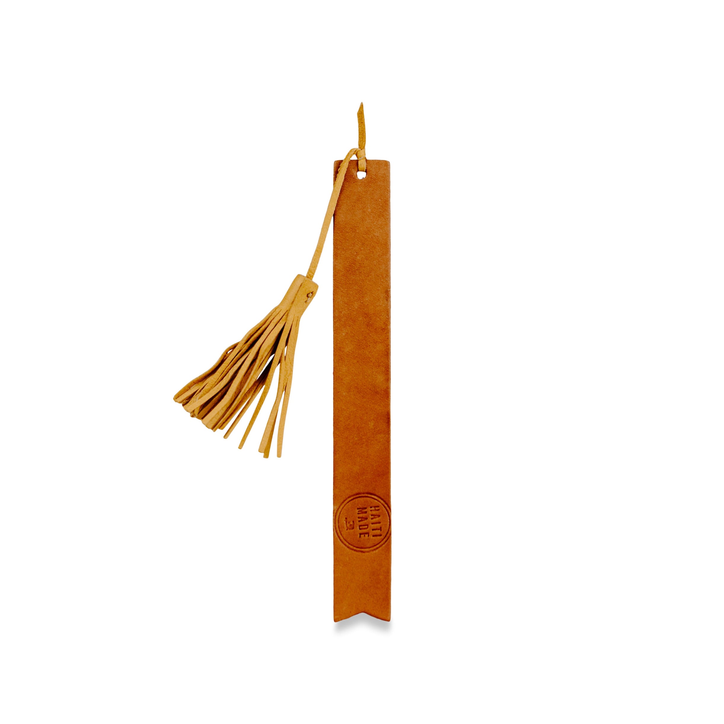 Handmade Makè Leather Bookmark