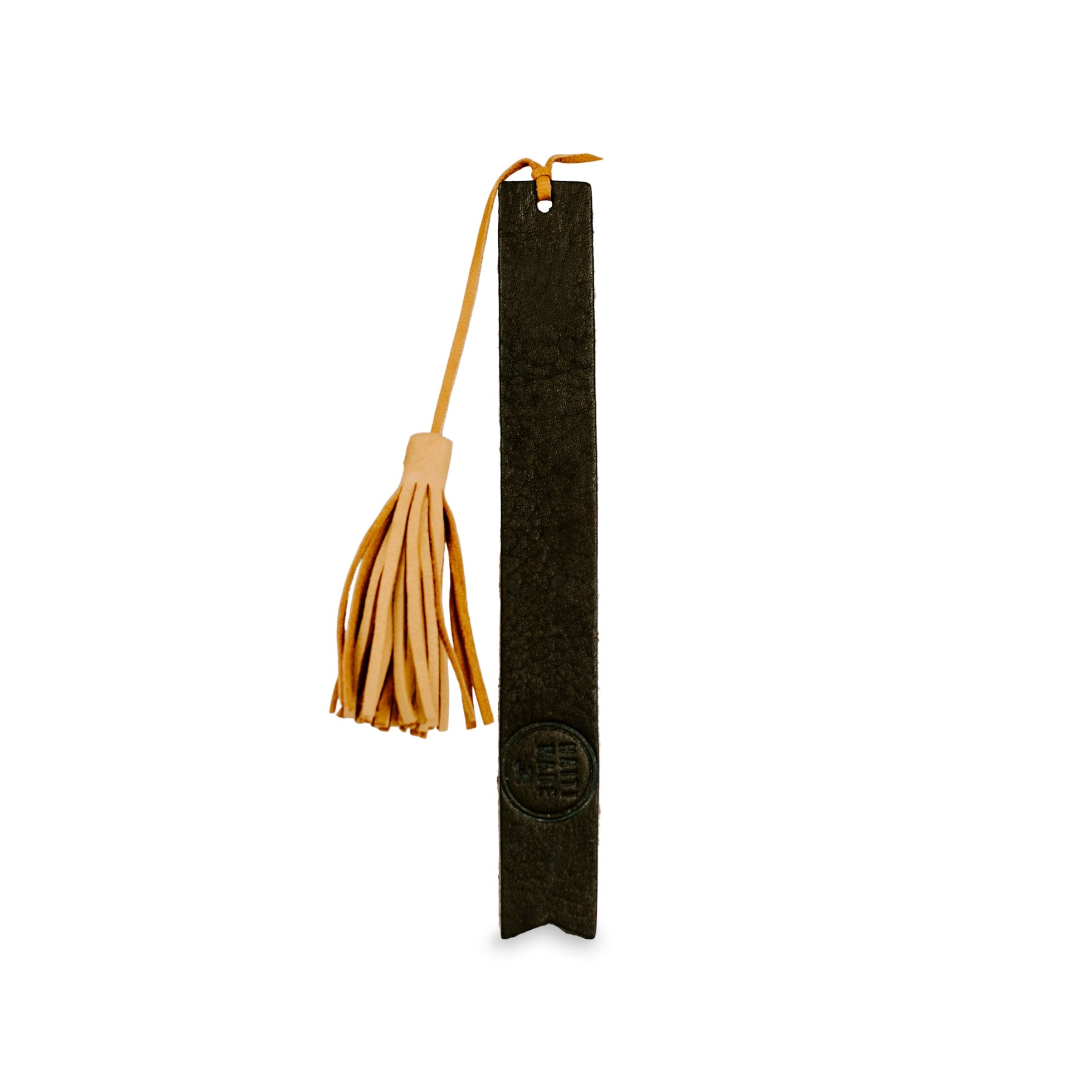 Handmade Makè Leather Bookmark