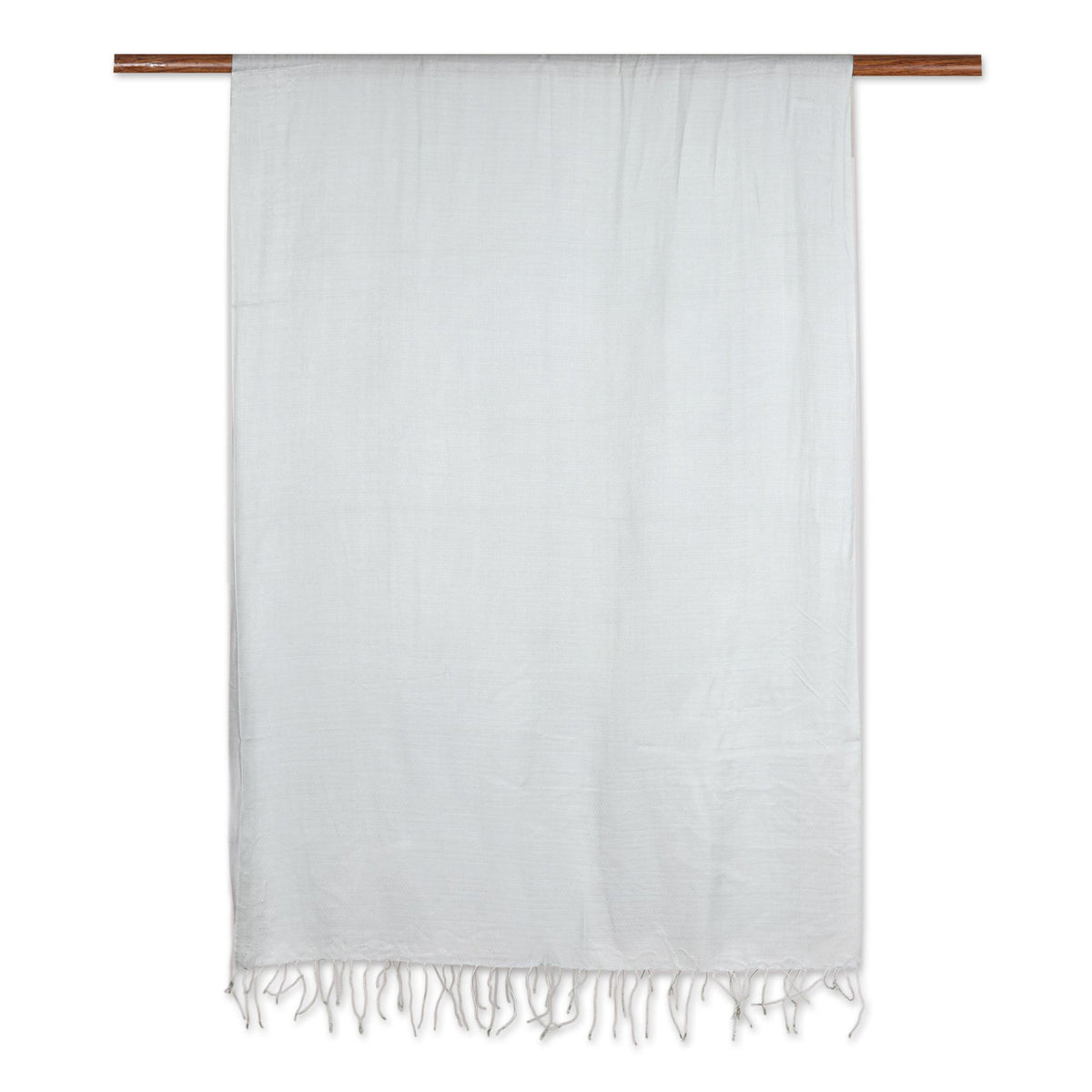 Pale Dawn Sky Silk Shawl