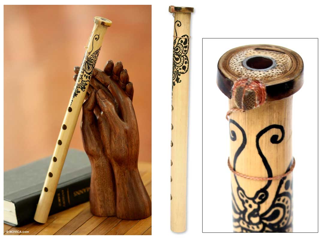 Butterfly Melody Bamboo Flute
