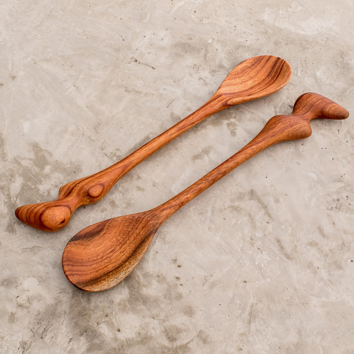 Hand Made Wood Spoons - Spicy Peten