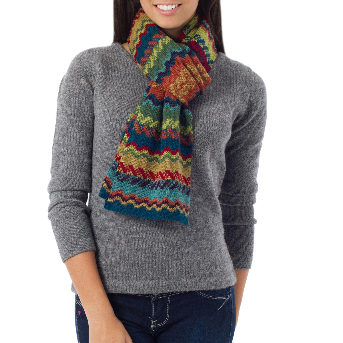 Fresh Winter 100% Alpaca Scarf