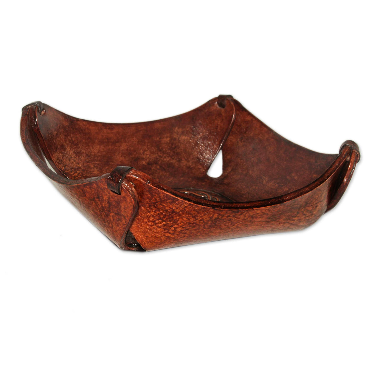 Brown Lasso Leather Catchall