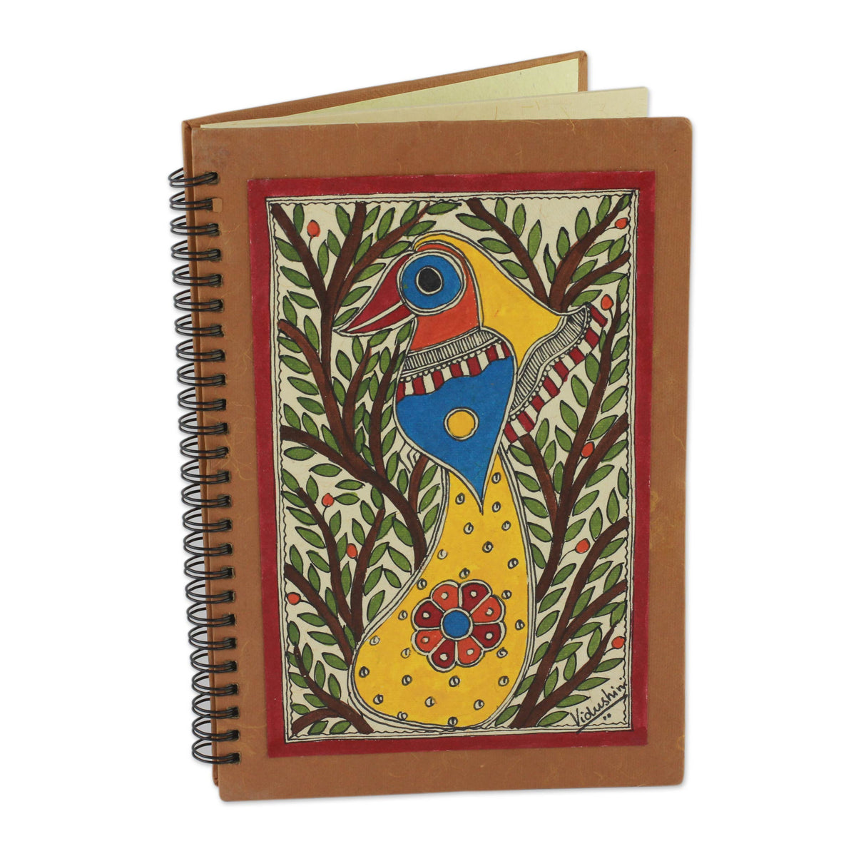 Bihar Songbird Madhubani Journal