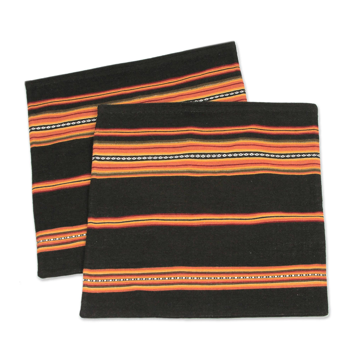 Quechua Girl Alpaca Blend Cushion Covers (Pair)