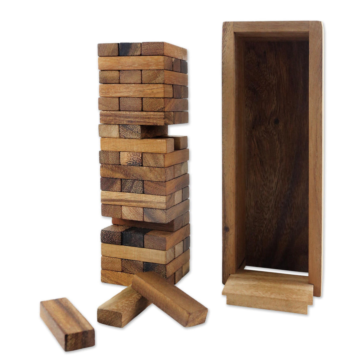 Wood Stacking Tower Game - Tower Delight