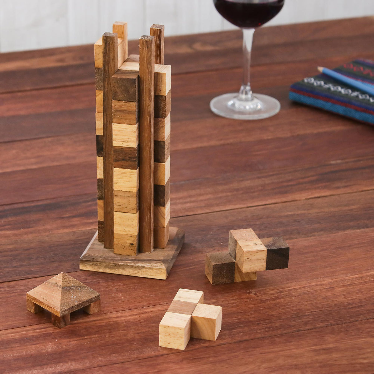 Babylon Tower Wood Puzzle