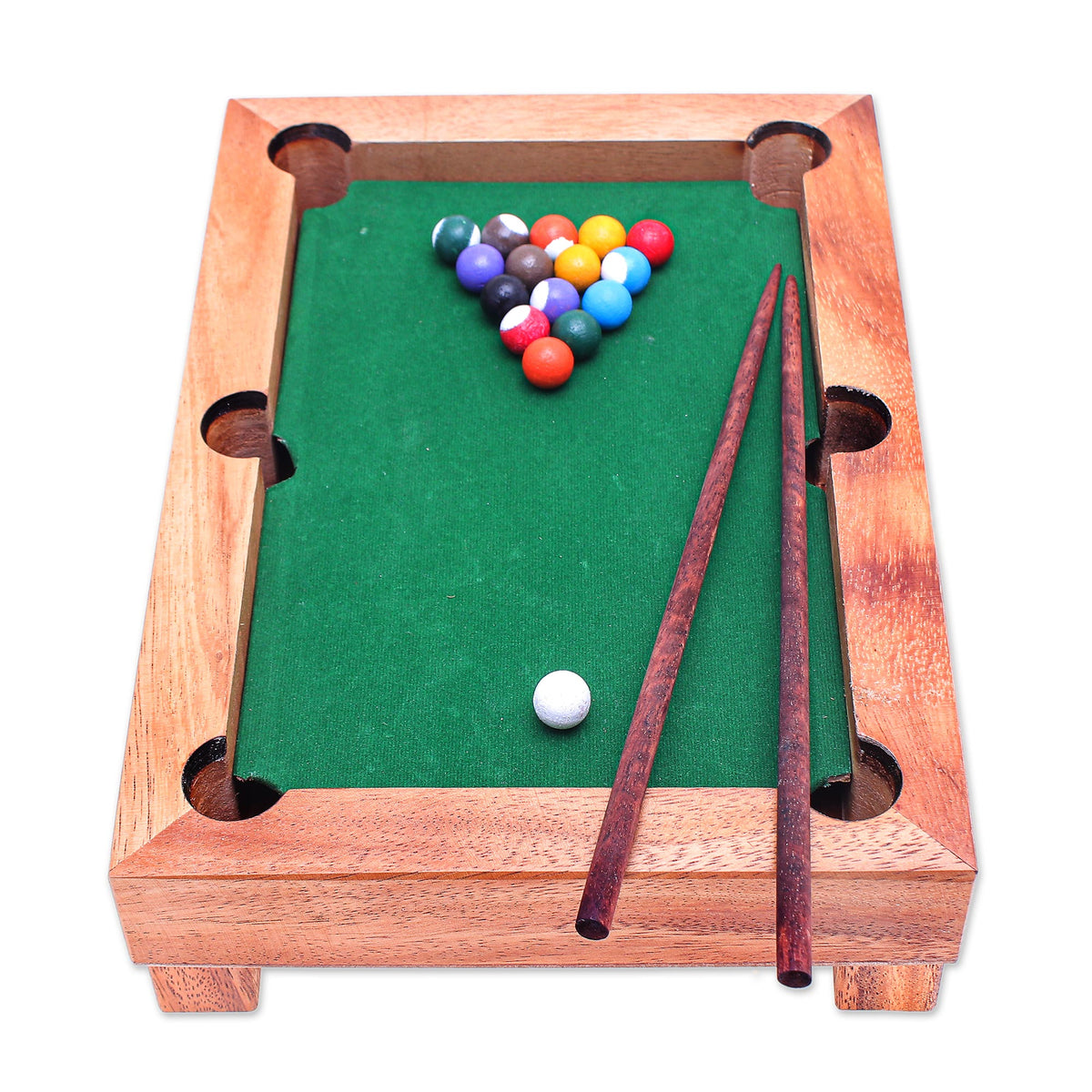 Best Of Billiards Wood Mini Billiards Game