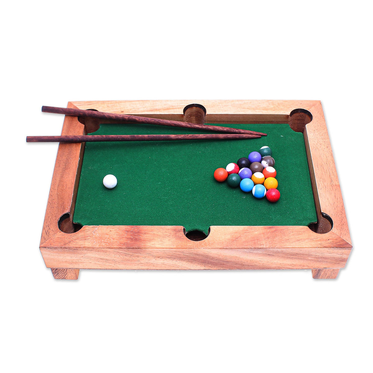 Best Of Billiards Wood Mini Billiards Game
