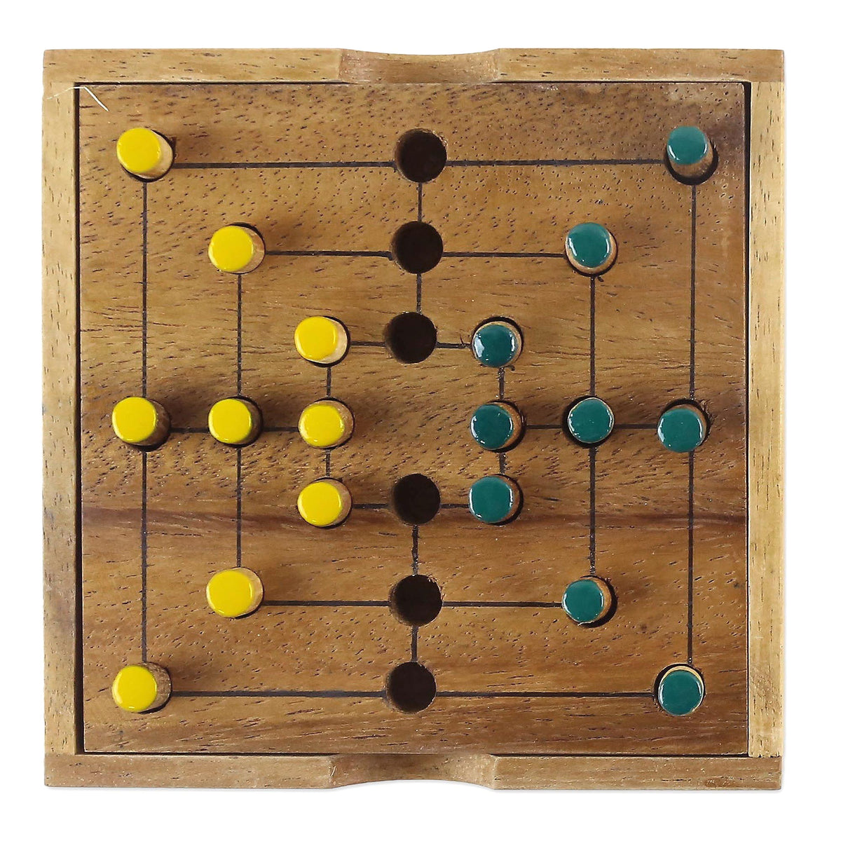 Strategy Square Wood Game