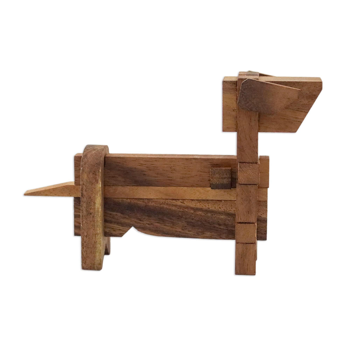 Excited Puppy Wood Puzzle