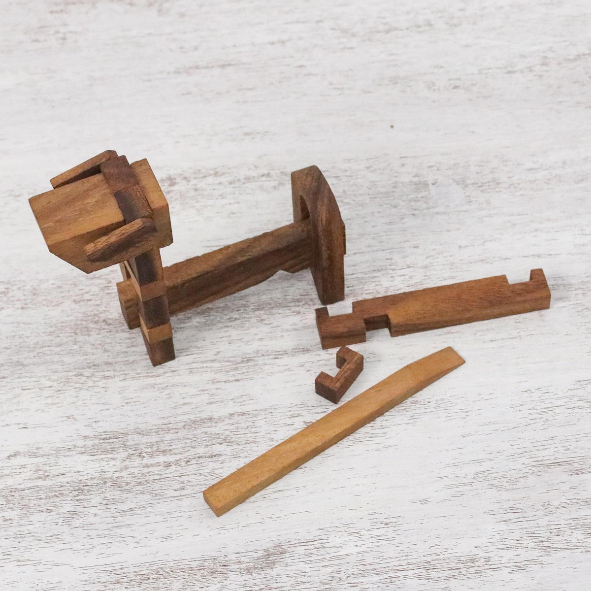 Excited Puppy Wood Puzzle