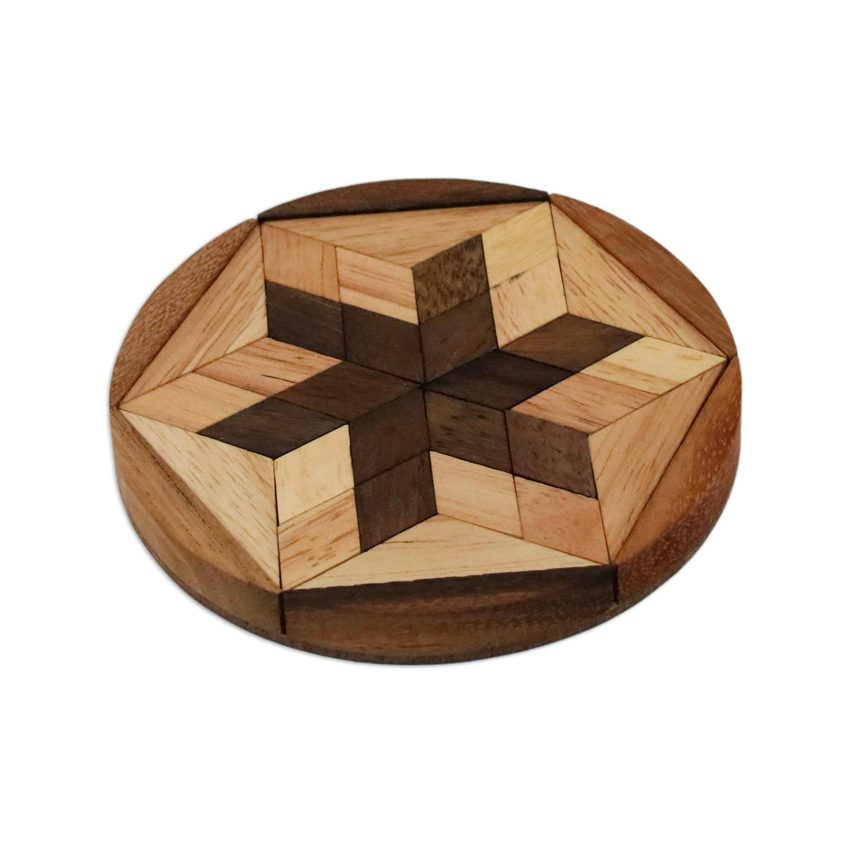 Star Of David Wood Puzzle