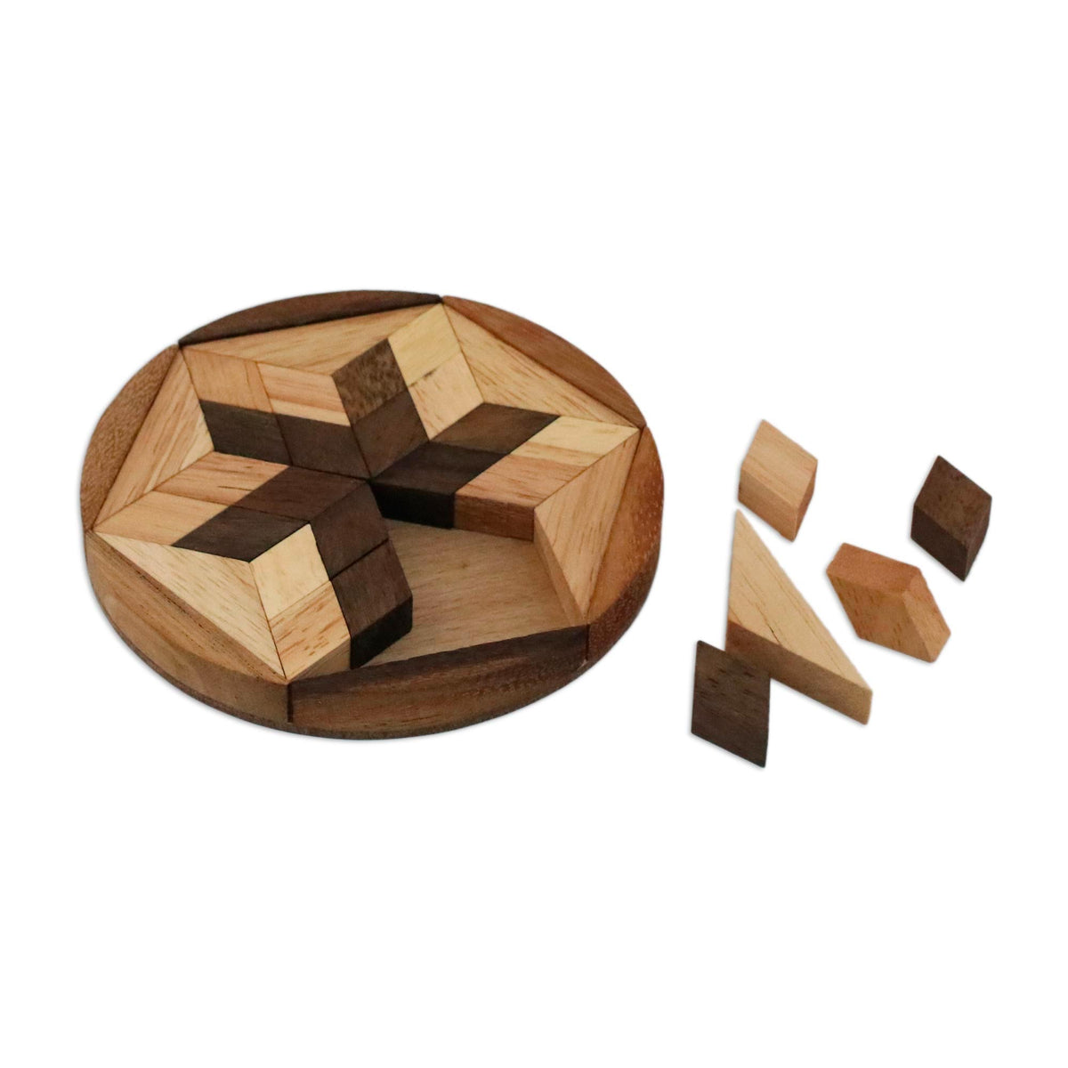 Star Of David Wood Puzzle