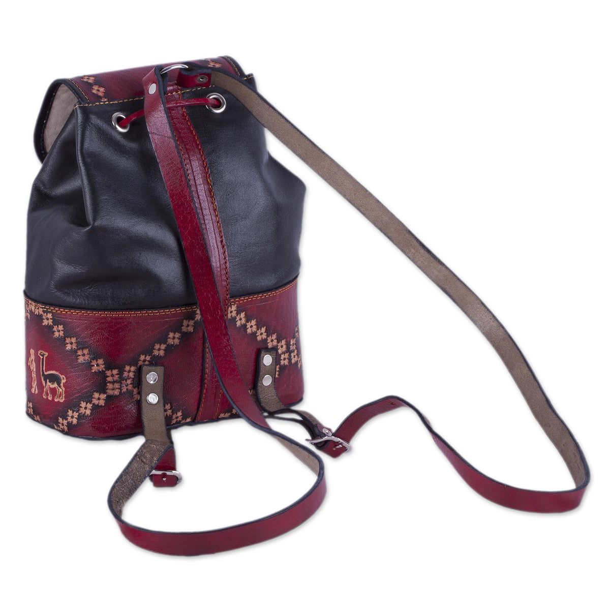 Ancient Elegance Leather Backpack