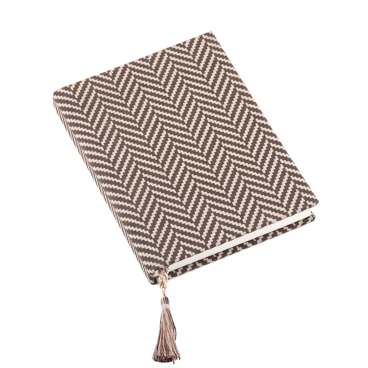 Handcrafted Journal - Cotton Pages with Zigzag Pattern