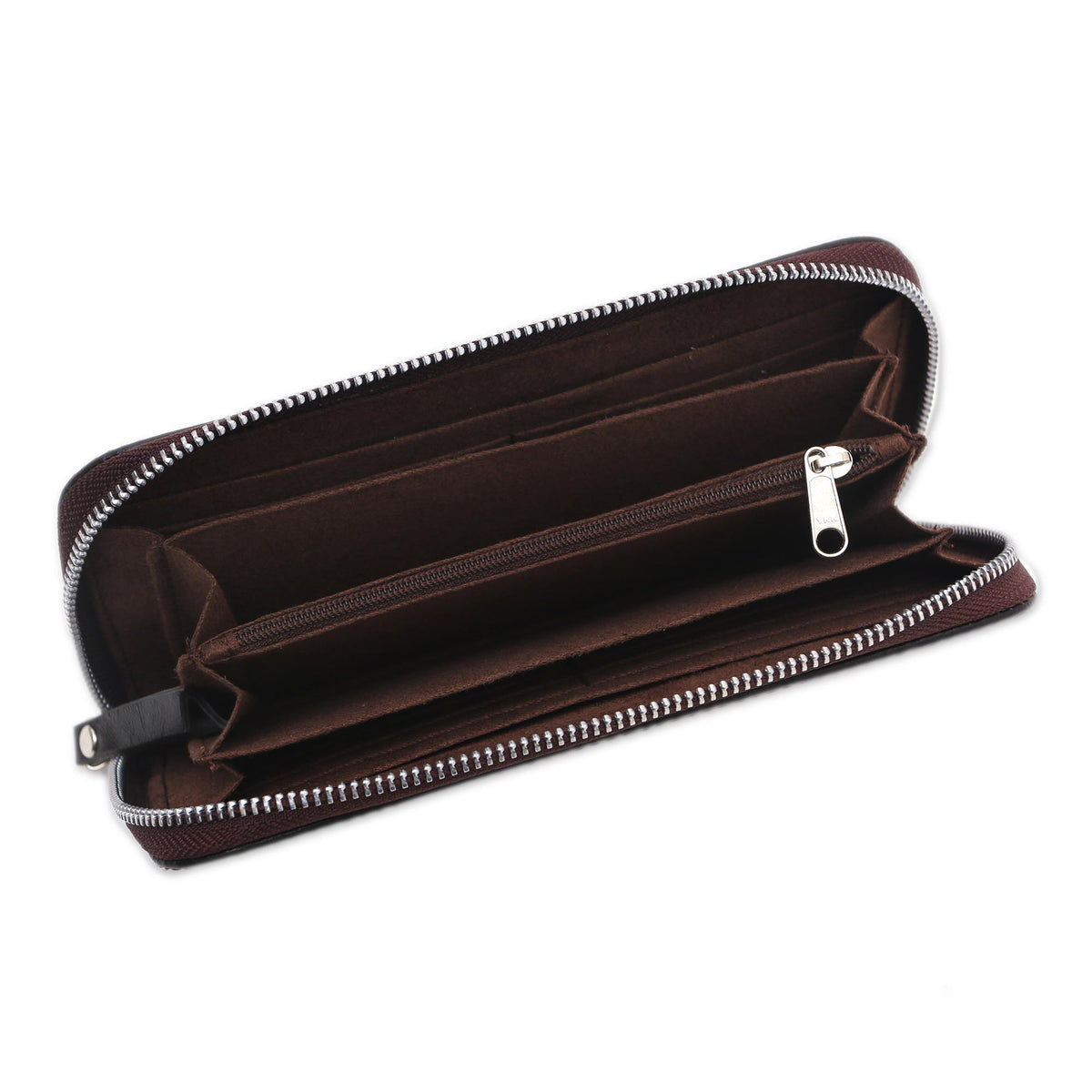 Solid Leather Clutch - Polosan Espresso