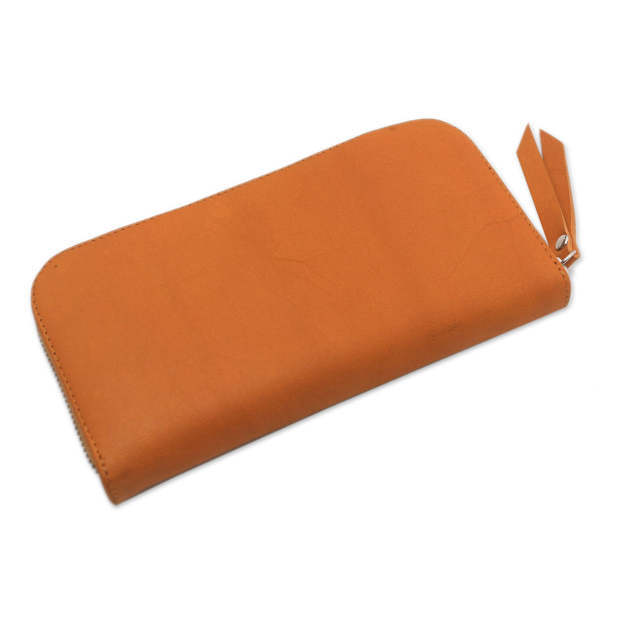 Solid Leather Clutch - Polosan Sunrise