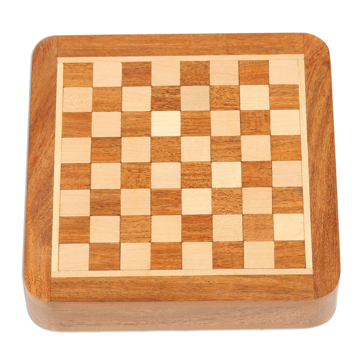 Traveling With Royalty Wood Travel Chess Set
