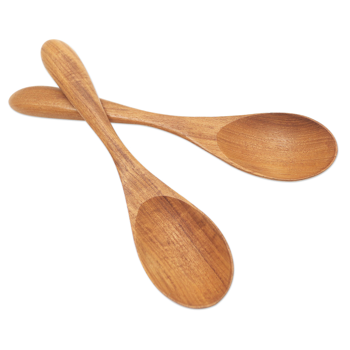 Handmade Teak Wood Salad Spoons - Hearty Meal