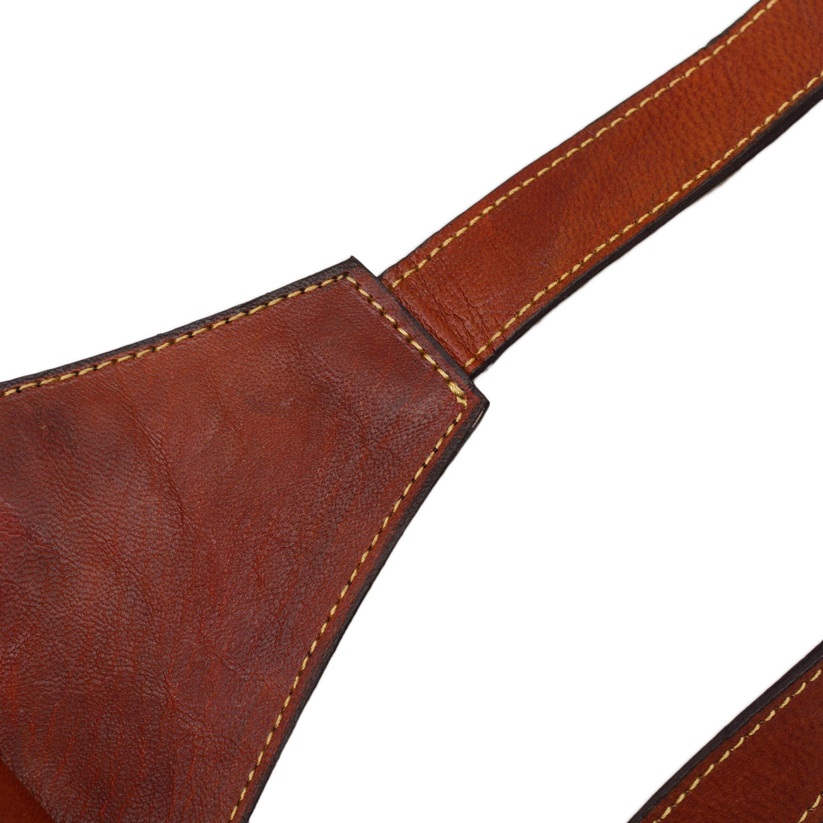 Adventures In Cusco Leather Shoulder Bag