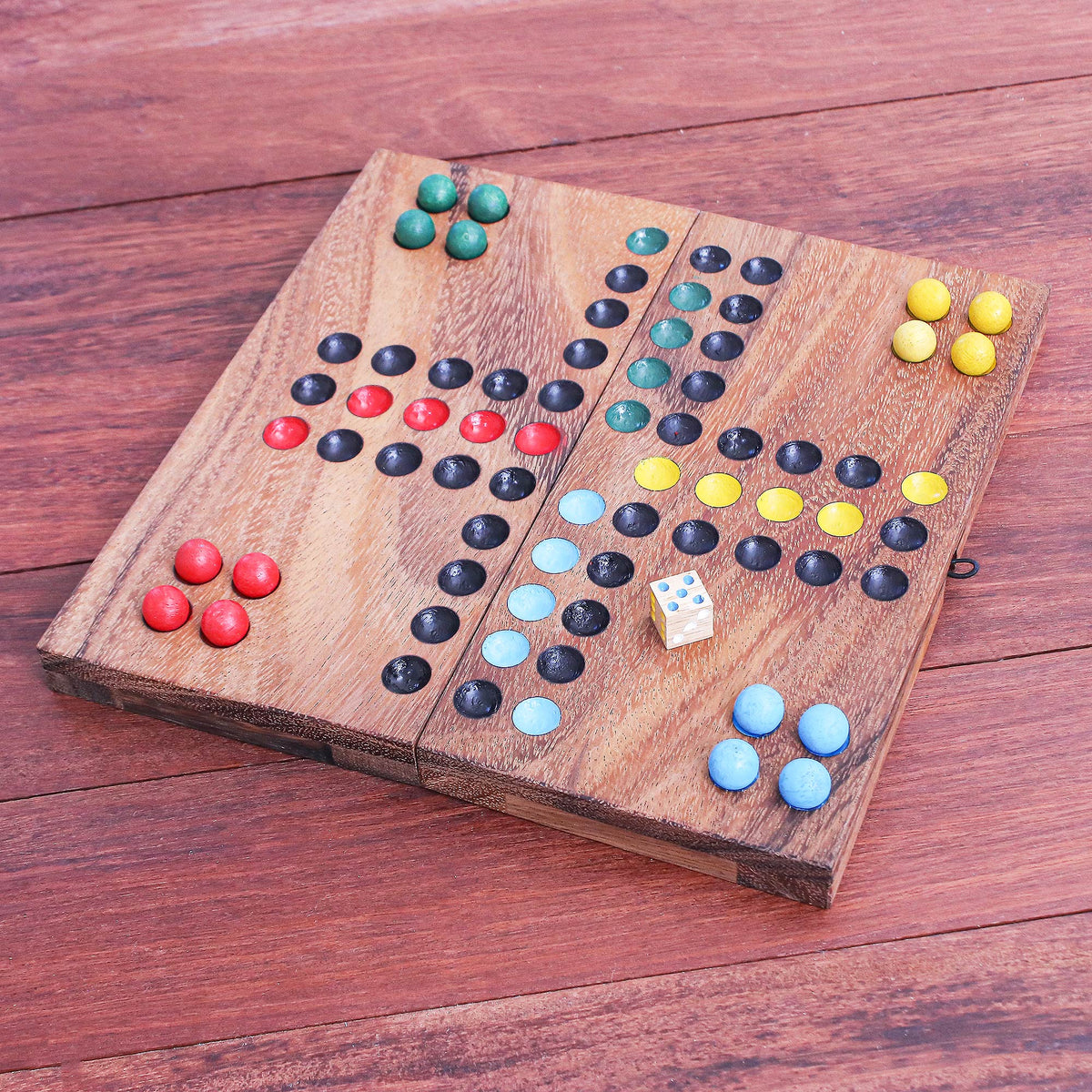 Ludo Folding Wooden Game