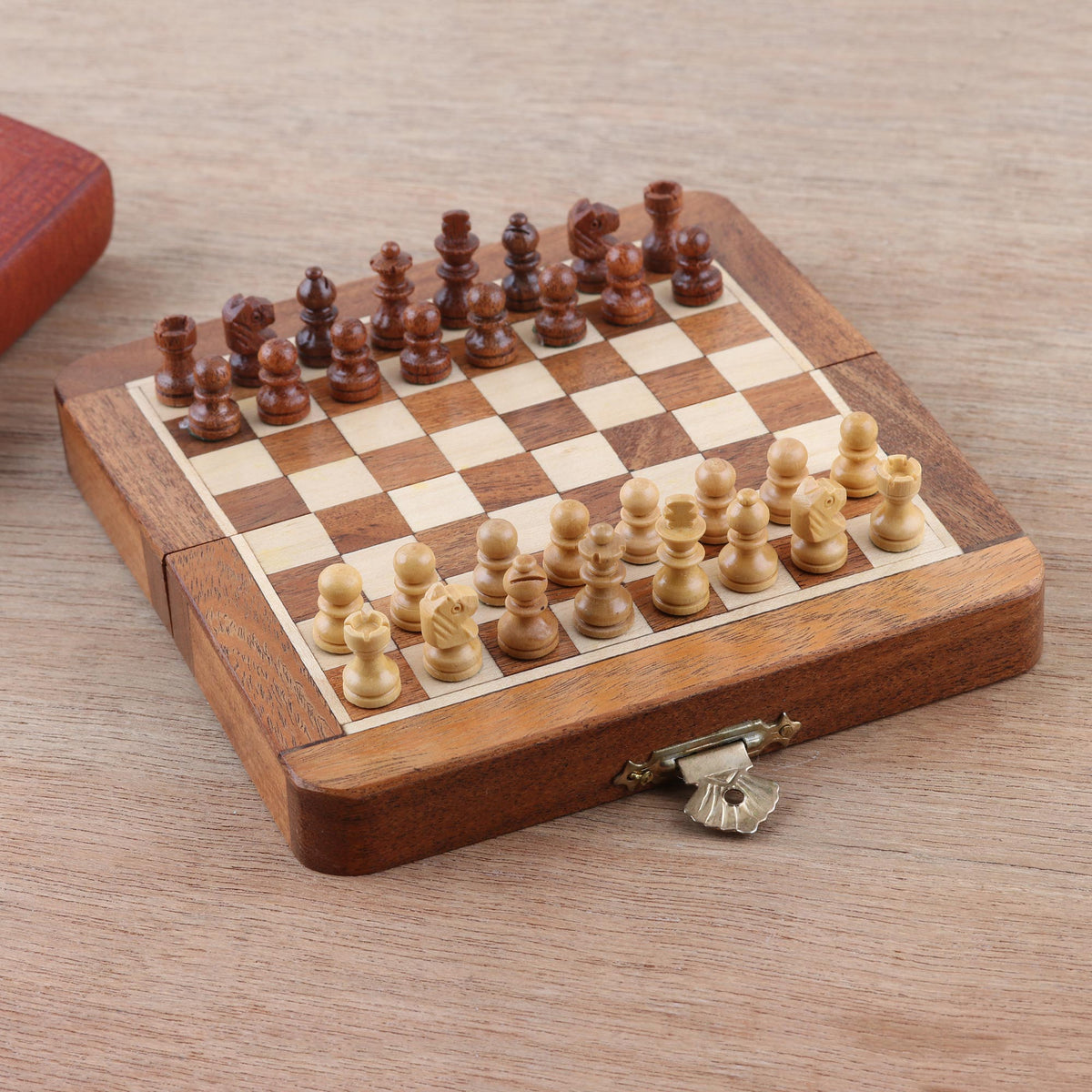 Travel Delight Mini Wood Chess Set