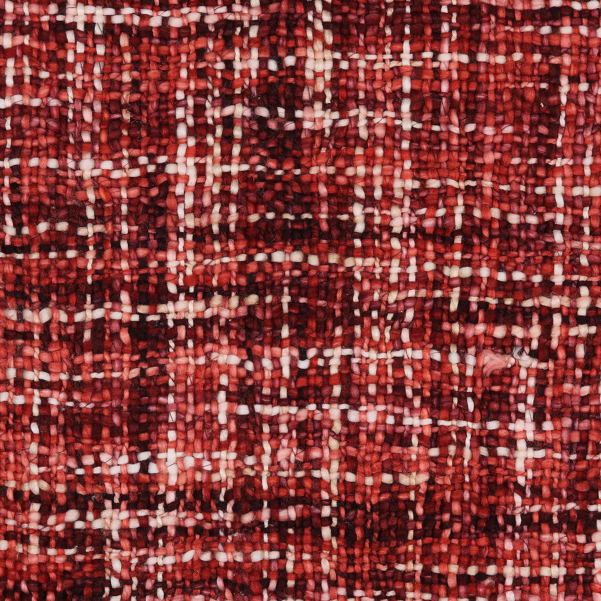 Cozy Pink and Burgundy Throw Blanket with Fringe