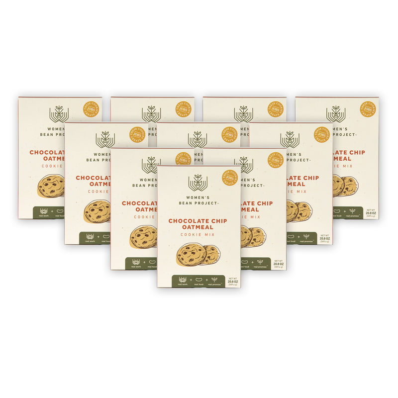 Chocolate Chip Oatmeal Cookie Mix, Case of 10