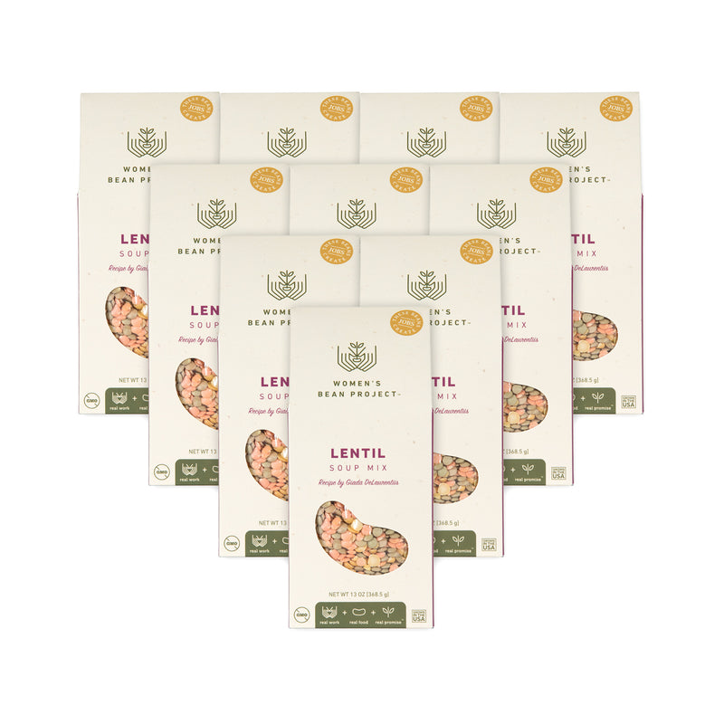 Case of 10 Lentil Soup Mix packages