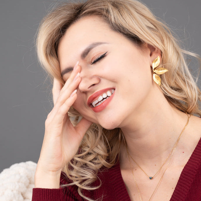 Golden Canopy Earrings