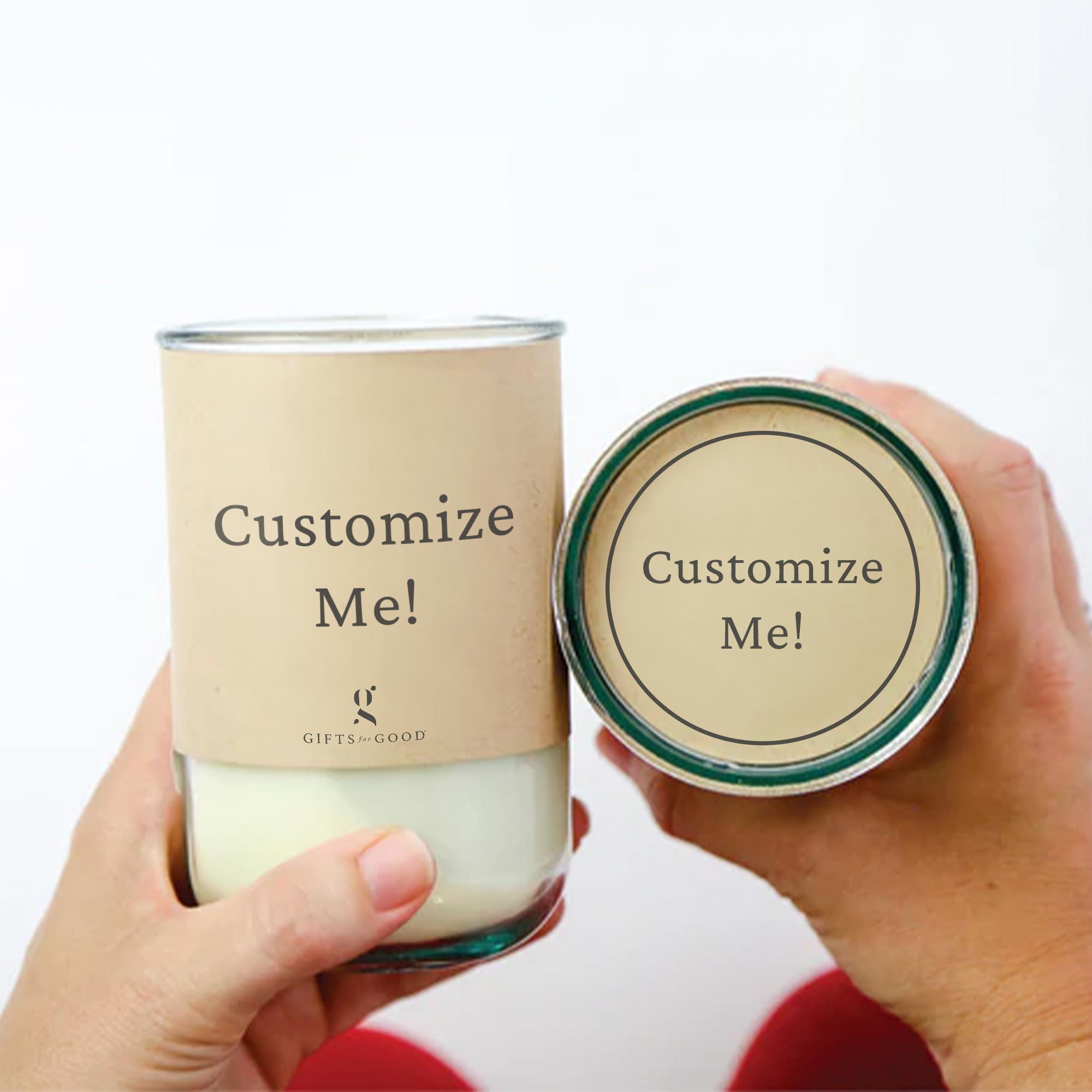Custom Candle (13 oz) Eco Coconut Soy