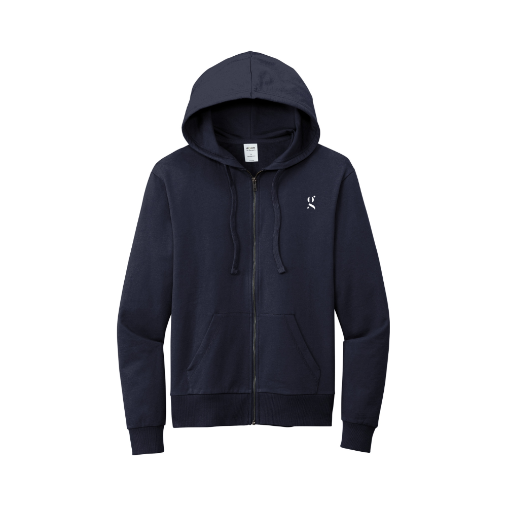 Allmade Unisex Organic French Terry Full-Zip Hoodie