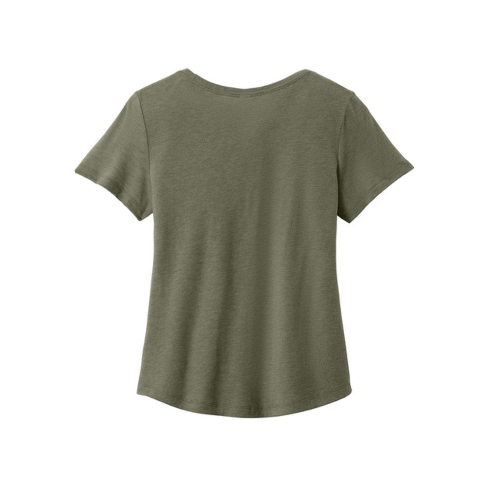 Allmade Women's Relaxed Tri-Blend Scoop Neck Tee