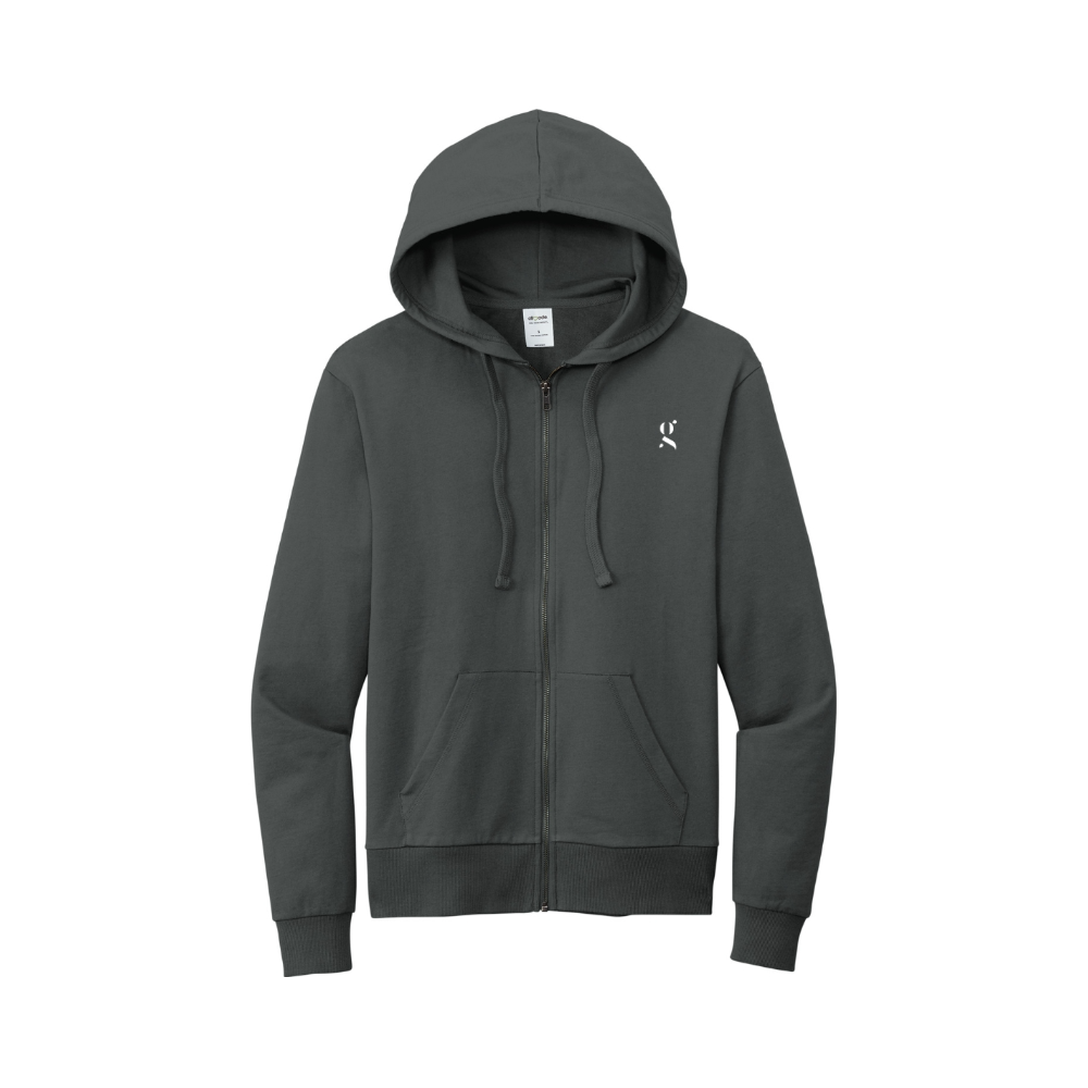 Allmade Unisex Organic French Terry Full-Zip Hoodie