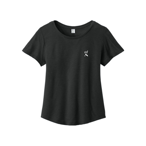 Allmade Women's Relaxed Tri-Blend Scoop Neck Tee
