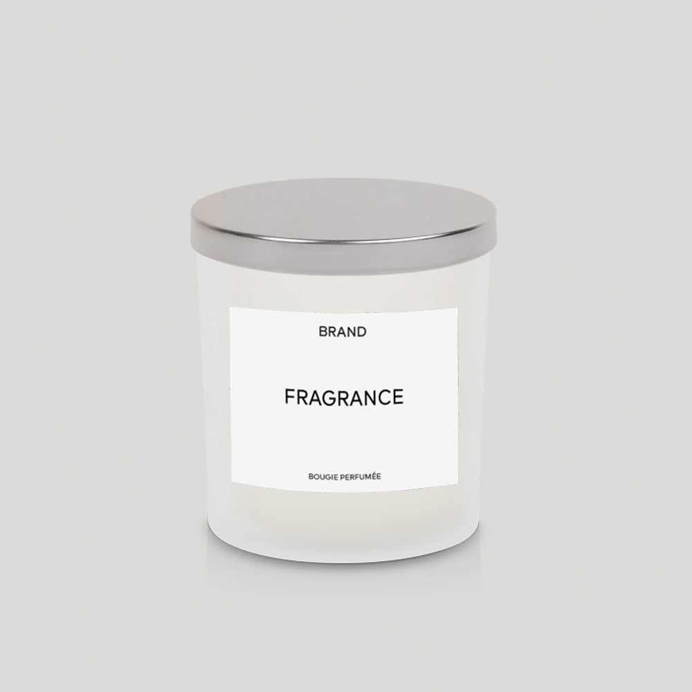 Hand Poured Boxed Custom Candle (Satin Collection)
