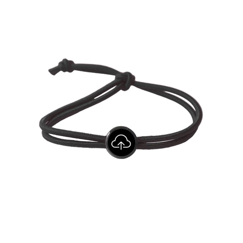 Tap Beacon Bracelets on Stretch Cord