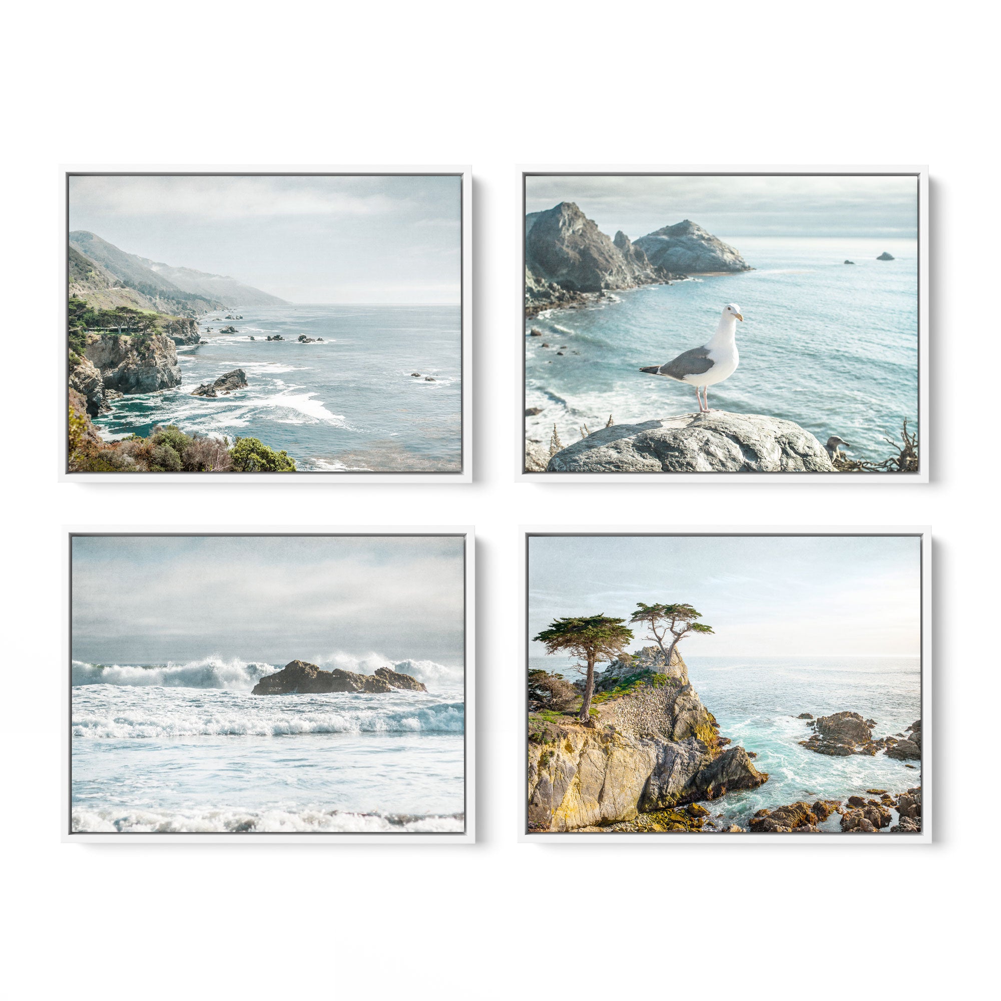 Set of 4 Framed Canvas 24x30 (Choose from multiple combinations)