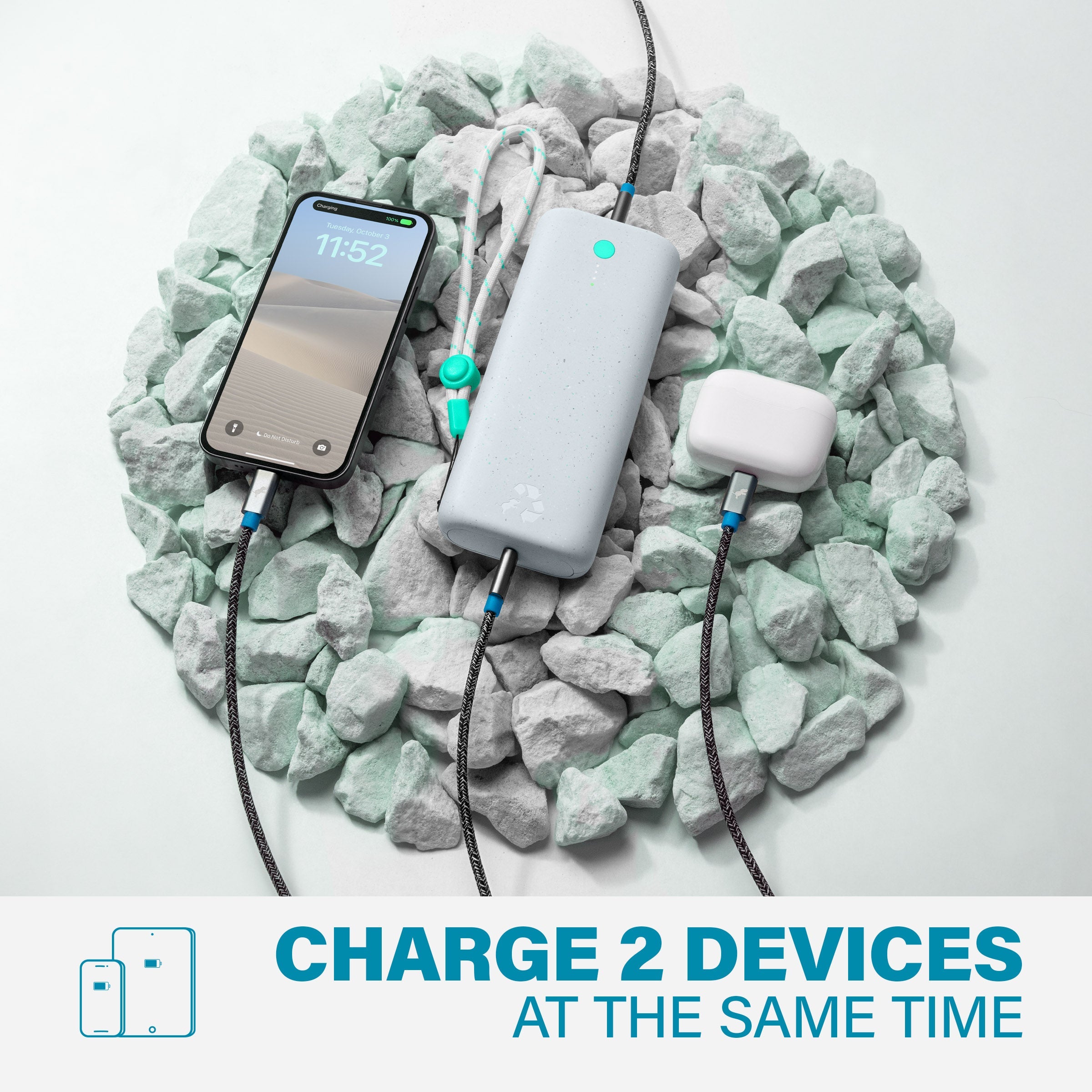 CHAMP Pro Portable Charger - Powerful and Compact Portable Charger | Ethical and Sustainable Gift for Travelers
