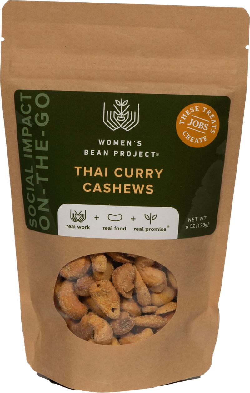 Individual package of cashews