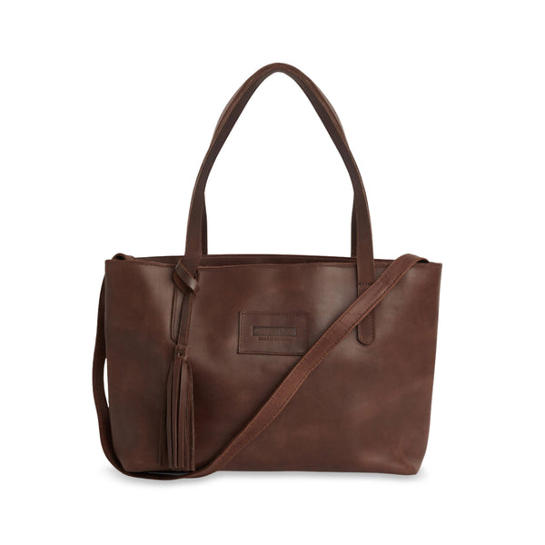 Eden Carryall in Dark Brown - Premium Ethiopian Full Grain Leather