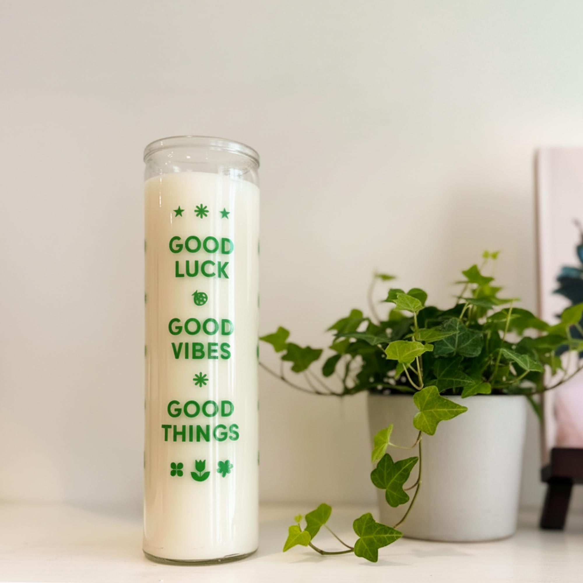 Good Luck, Good Vibes, Good Things Candle