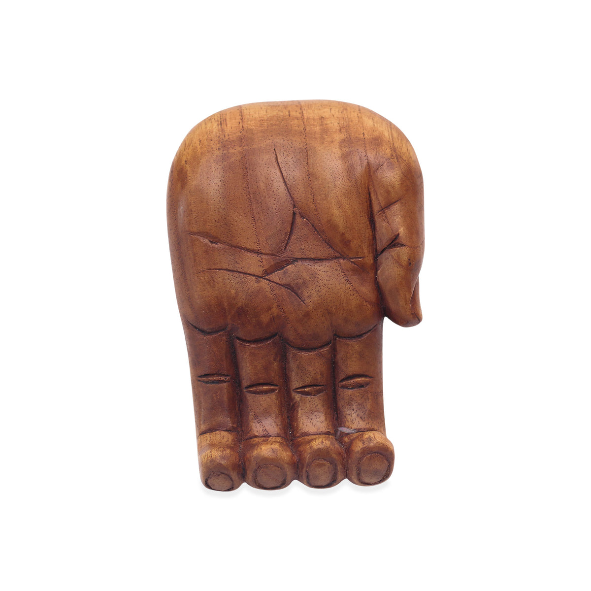 Take My Hand - a Hand Carved Jempinis Wood Phone Stand