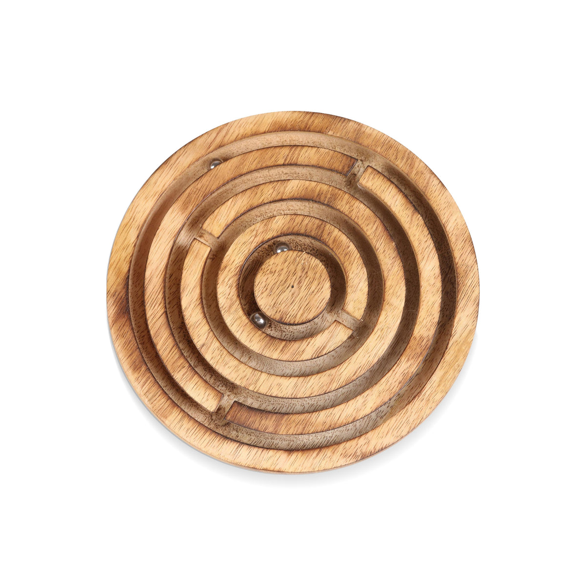 Maze Fantasy - a Hand Made Mango Wood Labyrinth Board Game