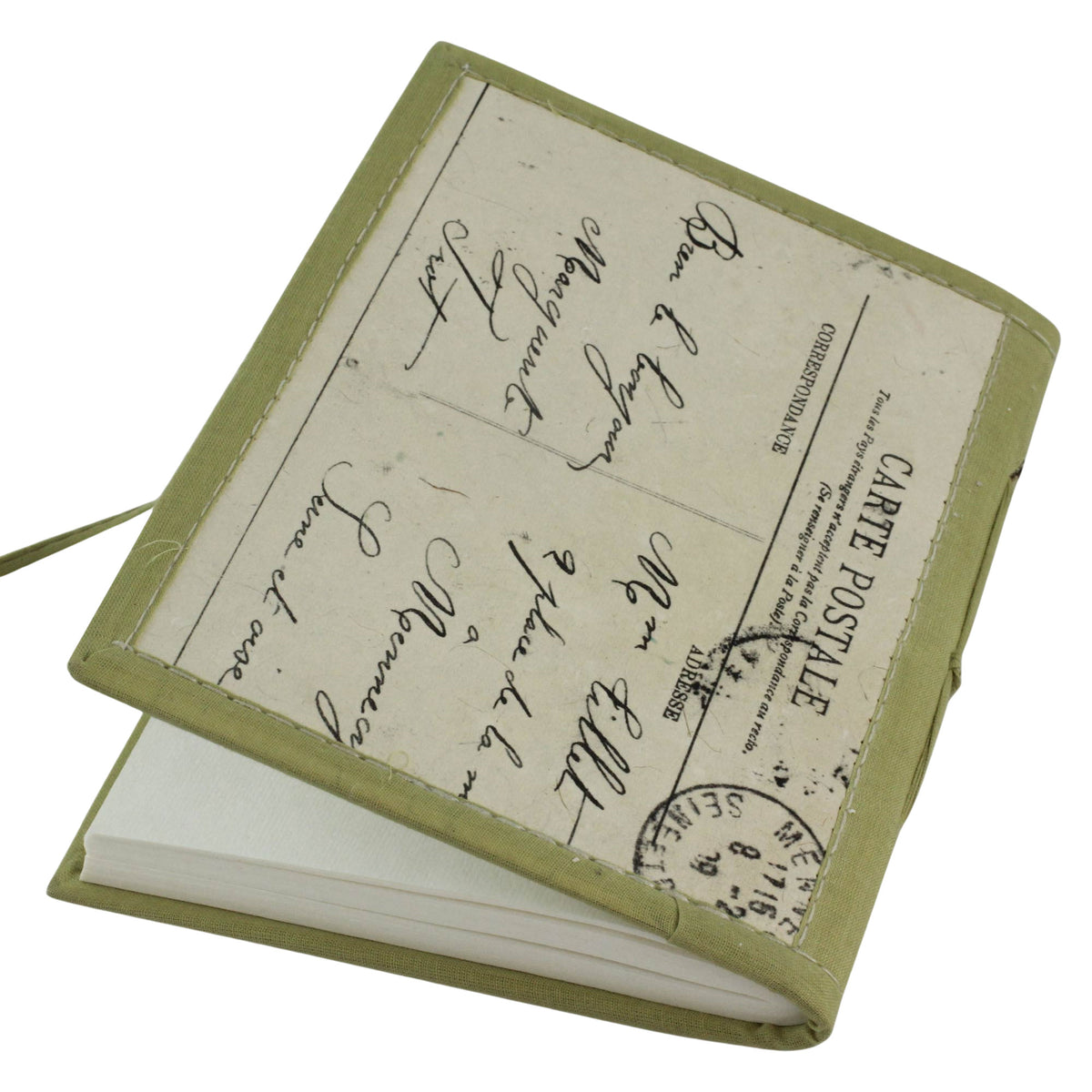 Peacock Journeys - a Handmade Paper Journal with 48 Pages