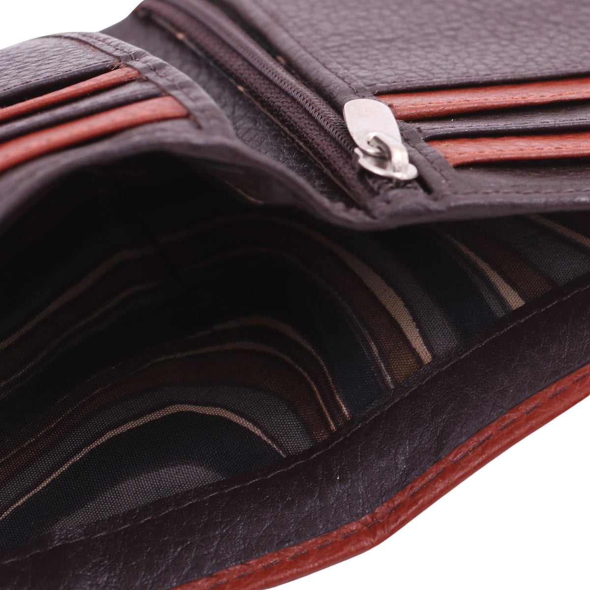 Espresso Sienna Harmony - a Handsome Leather Wallet for Men in Espresso Brown and Sienna