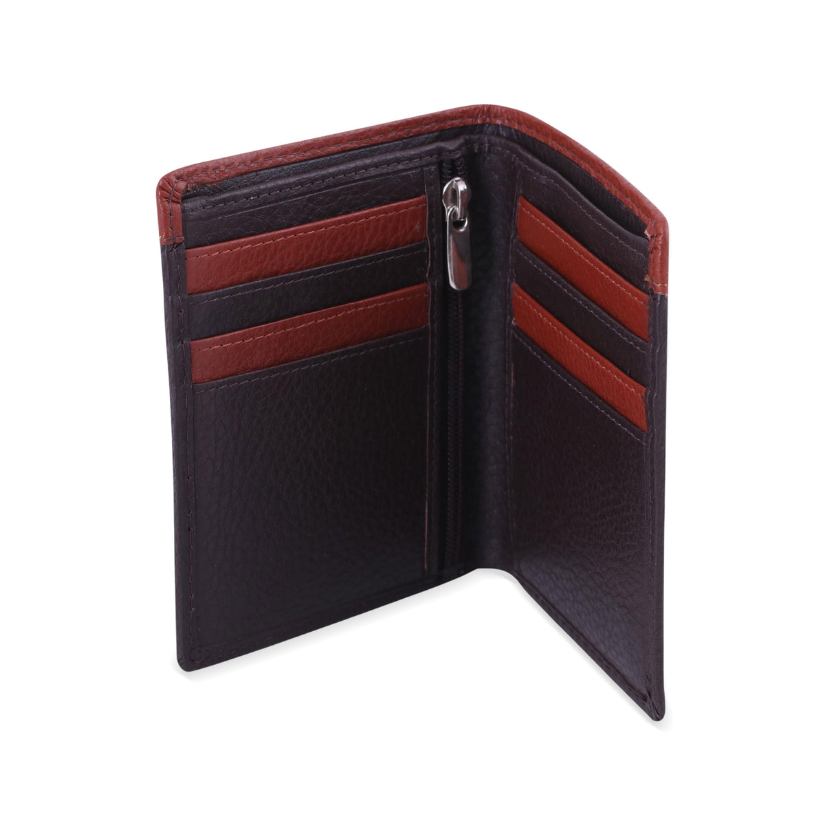 Espresso Sienna Harmony - a Handsome Leather Wallet for Men in Espresso Brown and Sienna